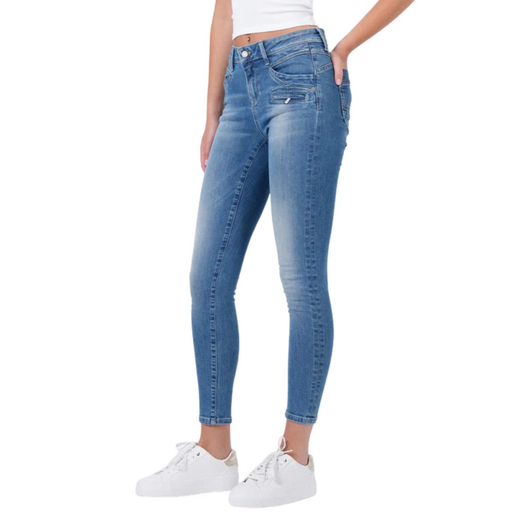 Miracle of Denim Skinny-fit-Jeans Suzy Exhale Blue Skinny Fit