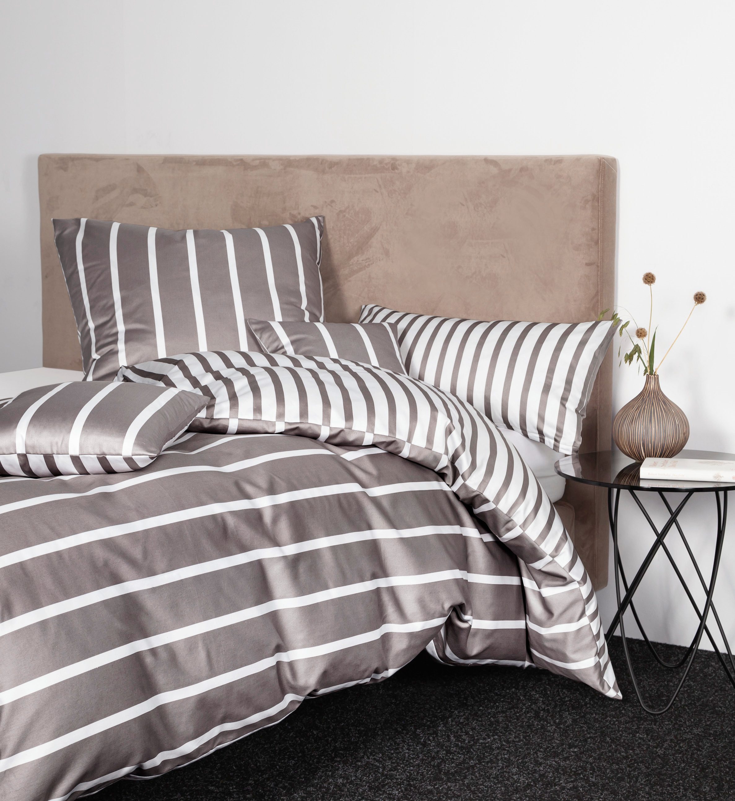 Janine Wendebettwäsche Interlock-Jersey59028 3, Interlock-Jersey, mit Reissverschluss