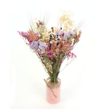 Trockenblume Getrockneter Blumenstrauß "FunDay", Kunstharz.Art