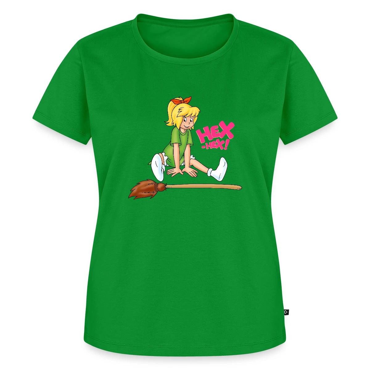 Spreadshirt T-Shirt Bibi Blocksberg Hex-Hex Flieg Los Kartoffelbrei Frauen Premium T-Shirt (1-tlg)
