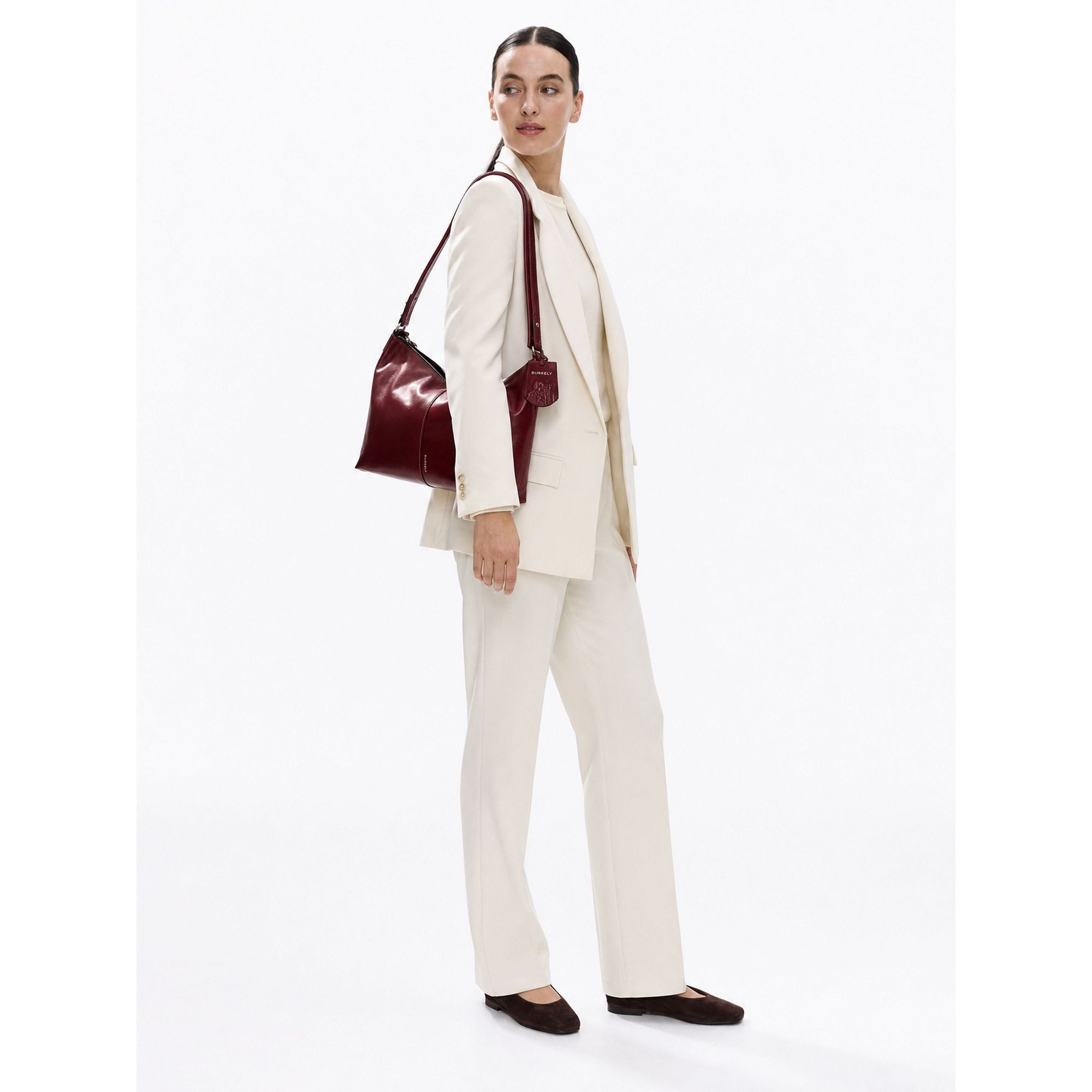 Burkely Schultertasche Myra, Leder