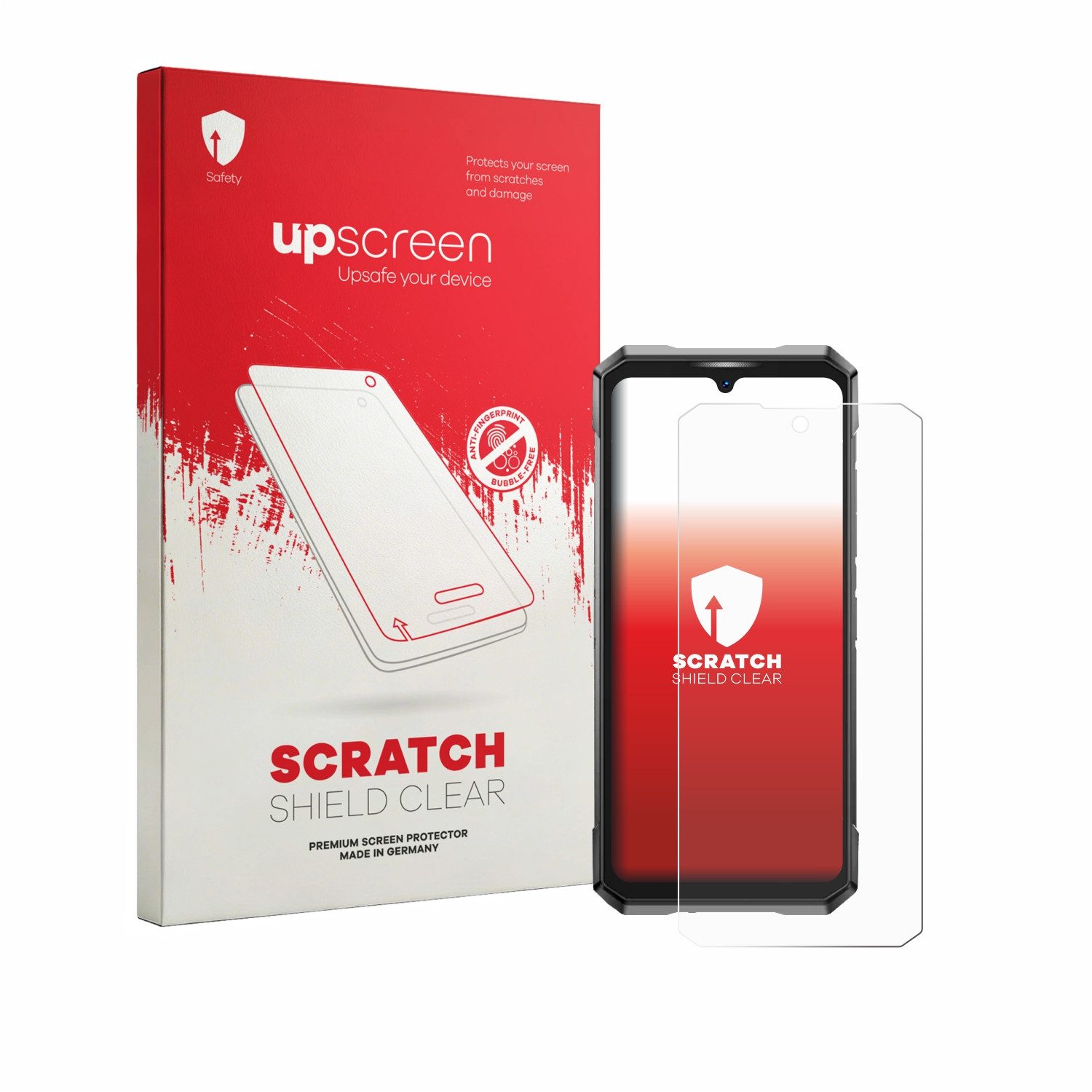 upscreen Displayschutzfolie Schutzfolie für Doogee S200 Ultra, Displayschutz Schutz Folie Klar Transparent
