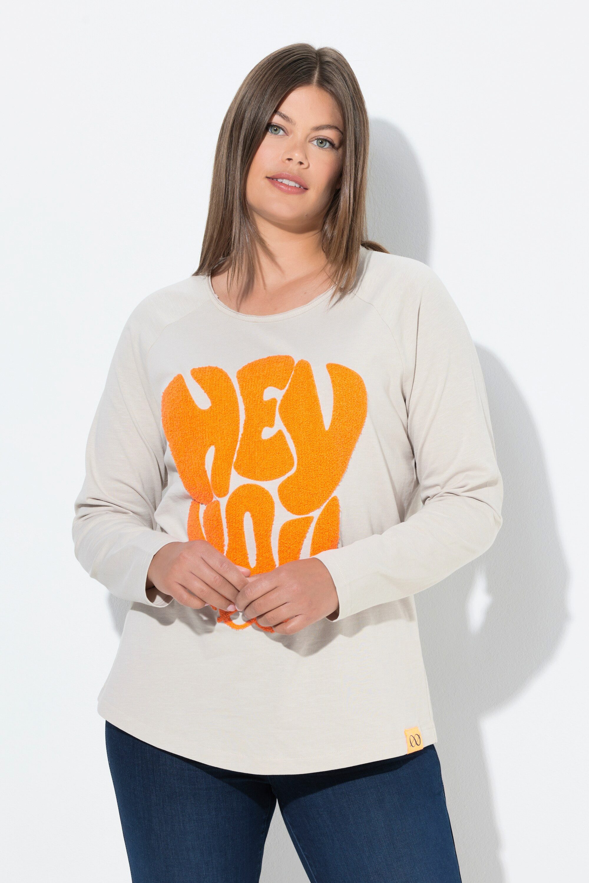 Laurasøn T-Shirt Shirt Langarm Rundhalsausschnitt MIG