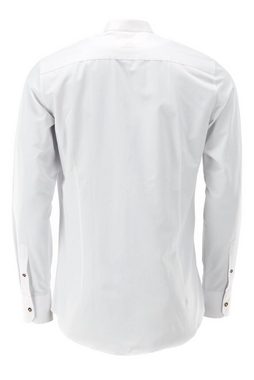 OS-Trachten Trachtenhemd Elaqom mit Stehkragen, extra lang in Ärmeln und Rumpf