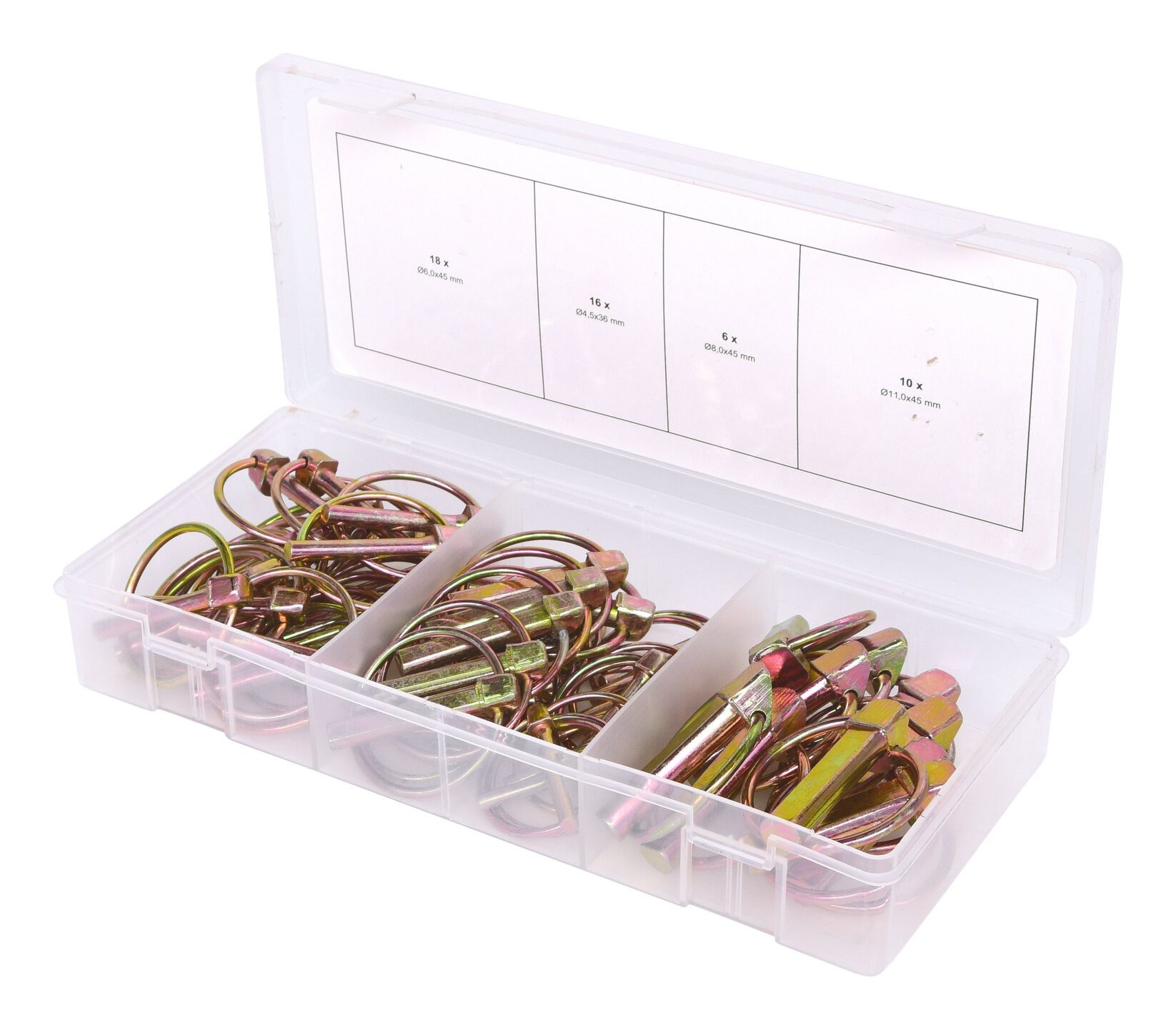 KS Tools Klappsplint, (50-tlg), Sortiment, 50-teilig