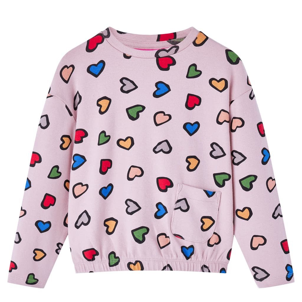 Sweatshirt Kinder-Sweatshirt Rosa 104