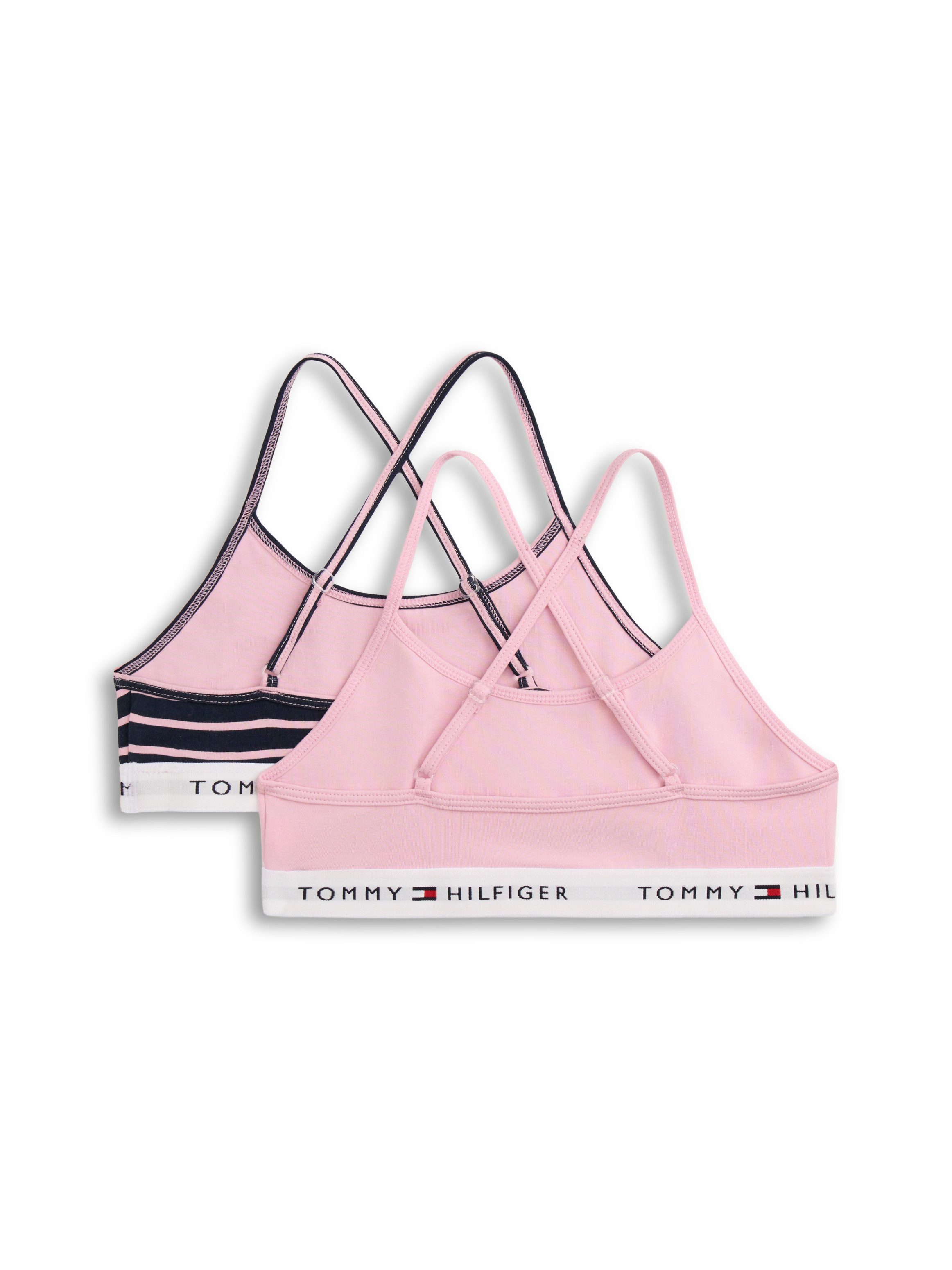 Tommy Hilfiger Underwear Bralette 2PK STRAPPY BRALETTE PRINT (Packung, 2-tlg., 2er) mit Logobund – Bild 2 von 2