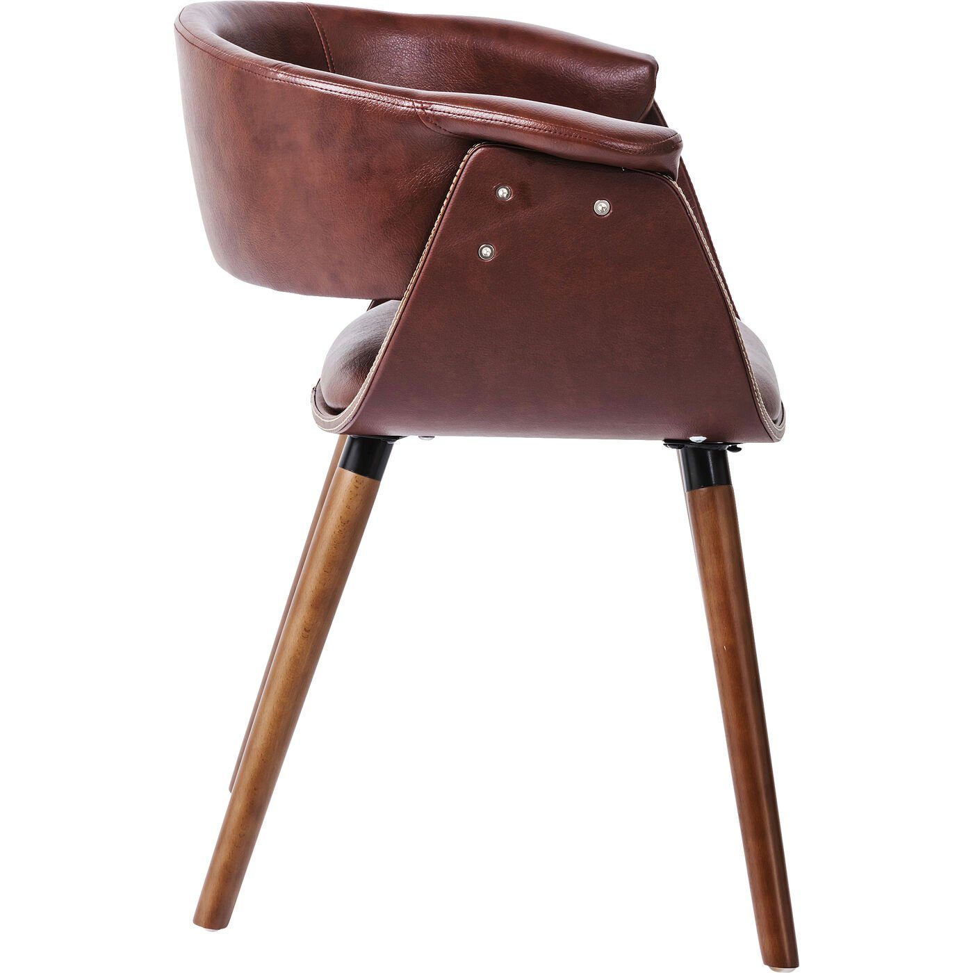 Kare Design Armlehnstuhl Monaco, mit Massivholzbeinen