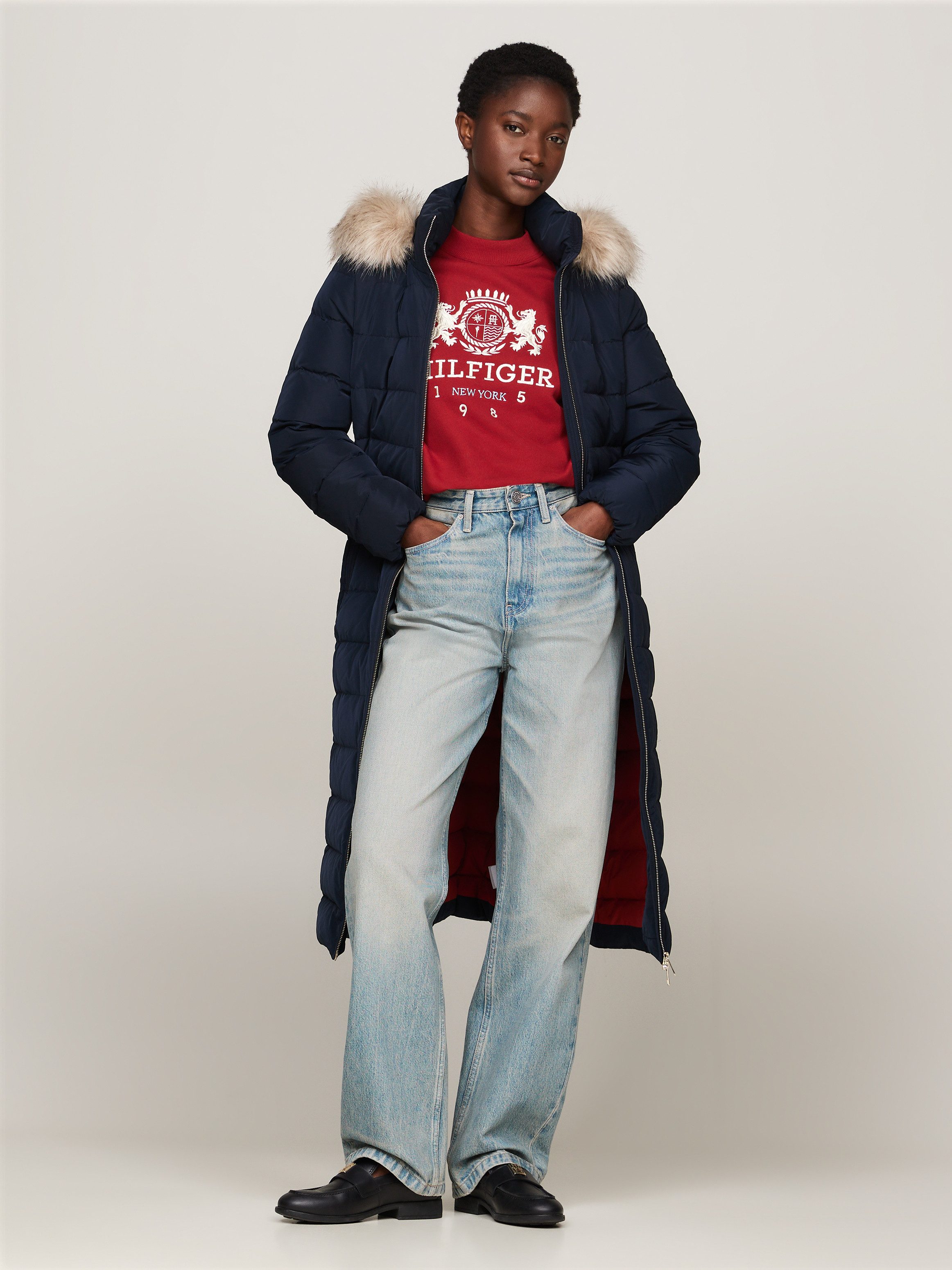 Tommy Hilfiger Steppmantel HERITAGE DOWN TYRA günstig online kaufen