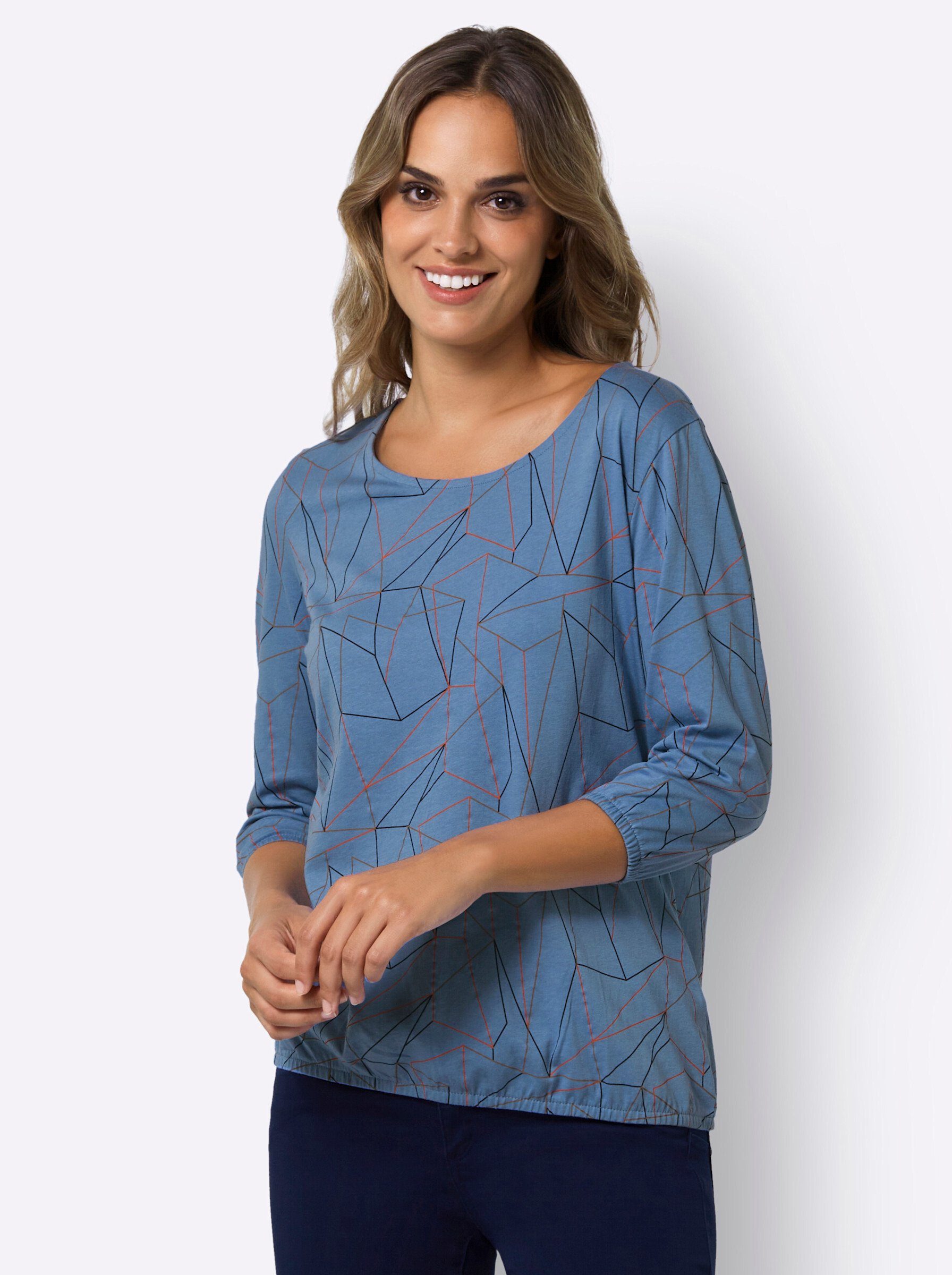 Sieh an! T-Shirt 3/4-Arm-Shirt günstig online kaufen