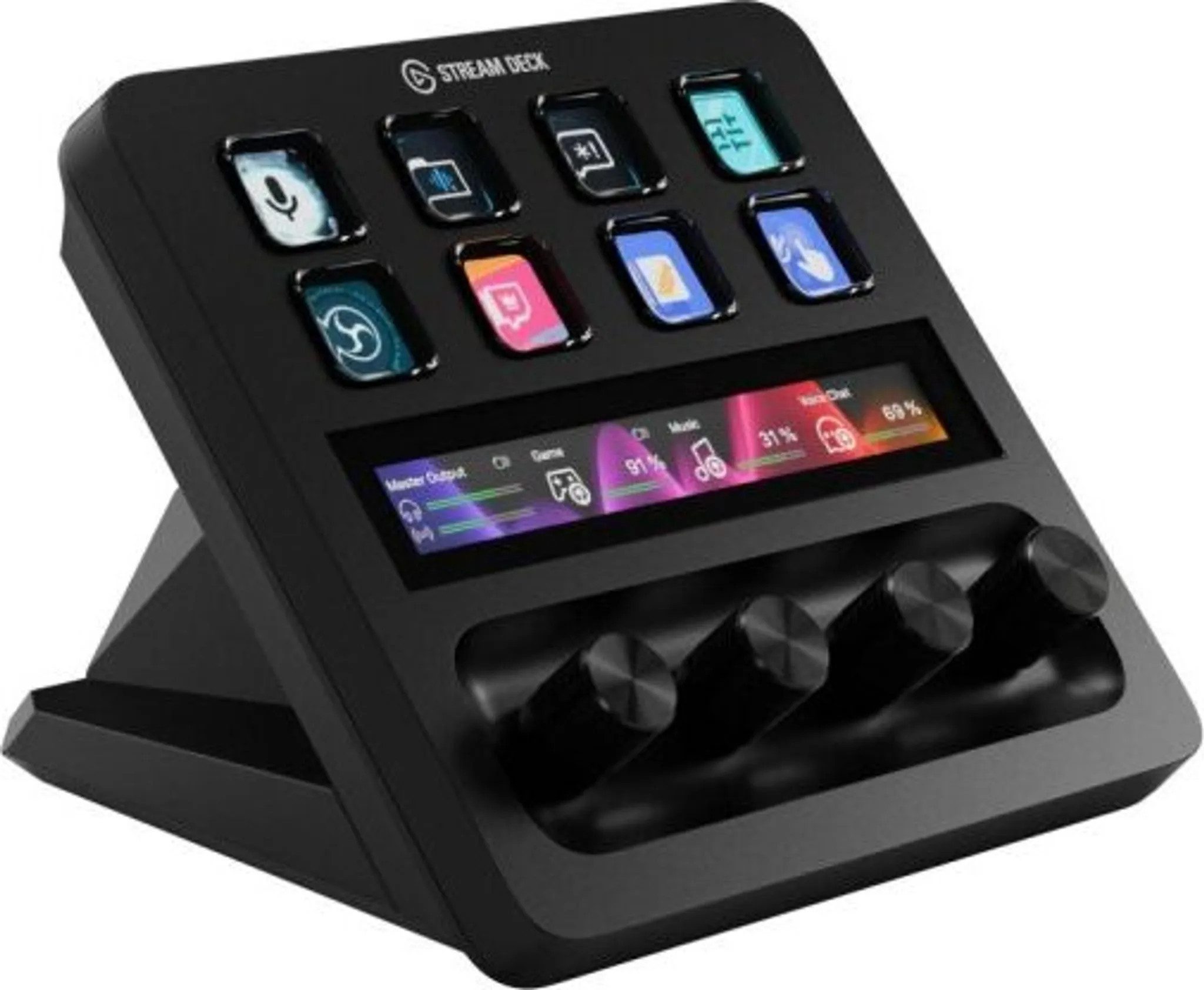 Elgato Streaming-Box Elgato Stream Deck + XLR Audio-Mixer, (2 St)