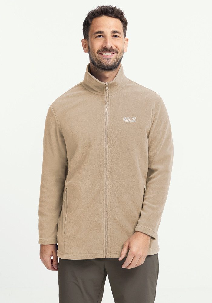Jack Wolfskin Fleecejacke TAUNUS 100 FZ M 3-in-1 System-kompatibel, mit Verbindungsschlaufen, aus Polyester