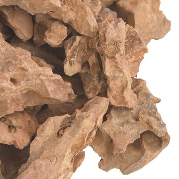 vidaXL Aquarien-Substrat Drachensteine 25 kg Braun 1-10 cm