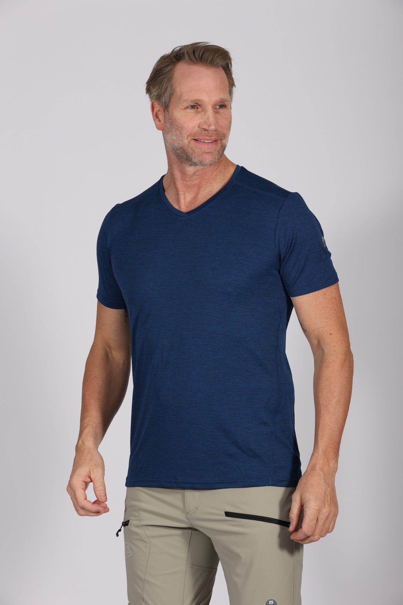 Maul Sport® Kurzarmshirt Mike fresh - 1/2 T-Shirt blue