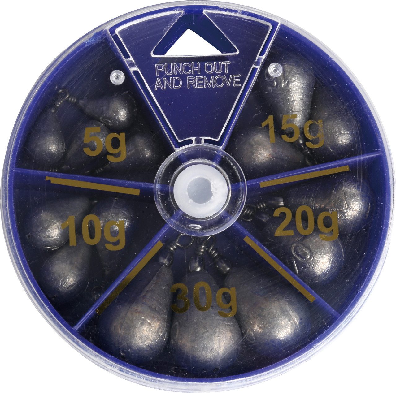 Paladin Lotblei Wirbel-Blei 230g sortiert 230g/blau/5, 10, 15, 20