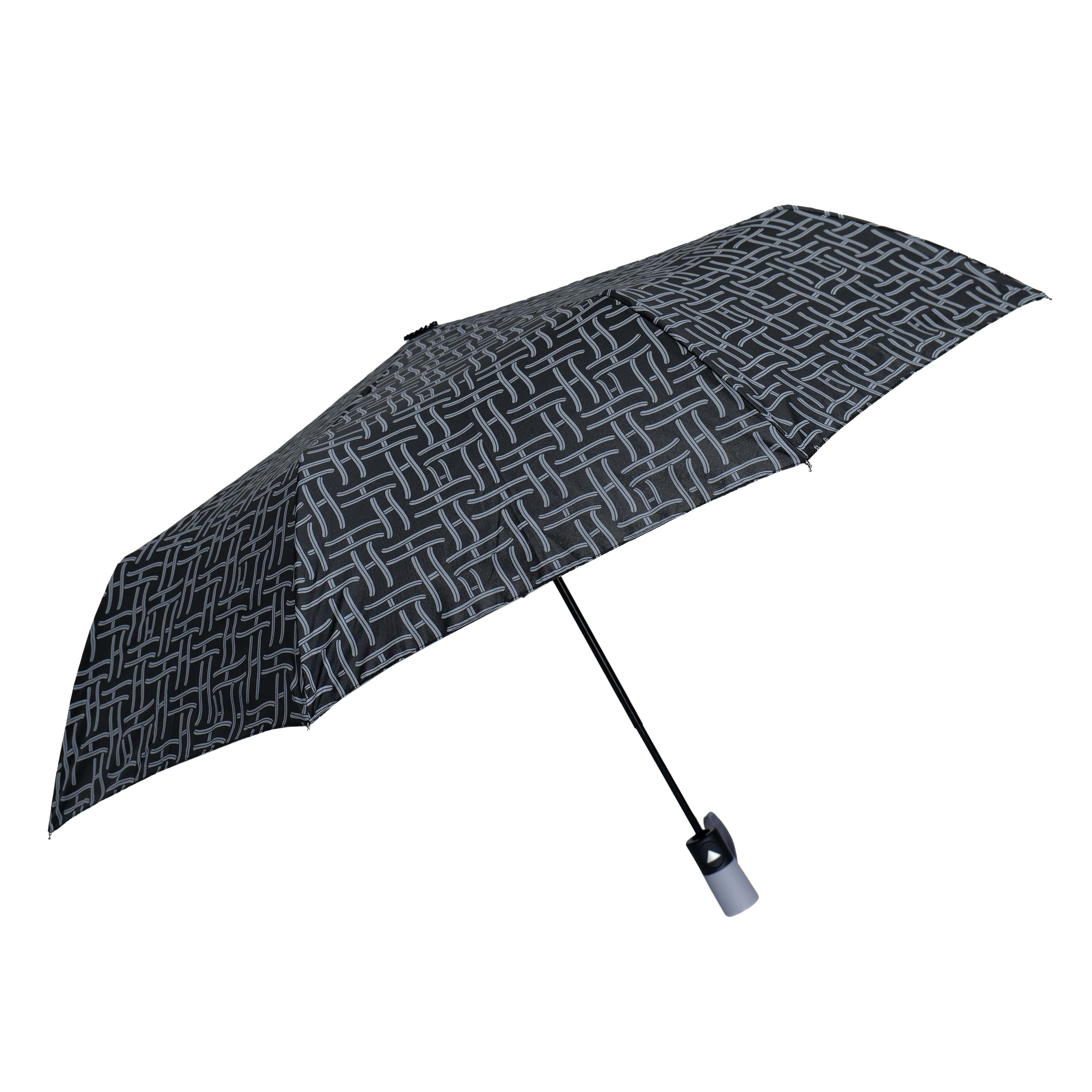 Susino Taschenregenschirm Teleskop Taschenschirm mit Schutzhülle ⌀100 cm