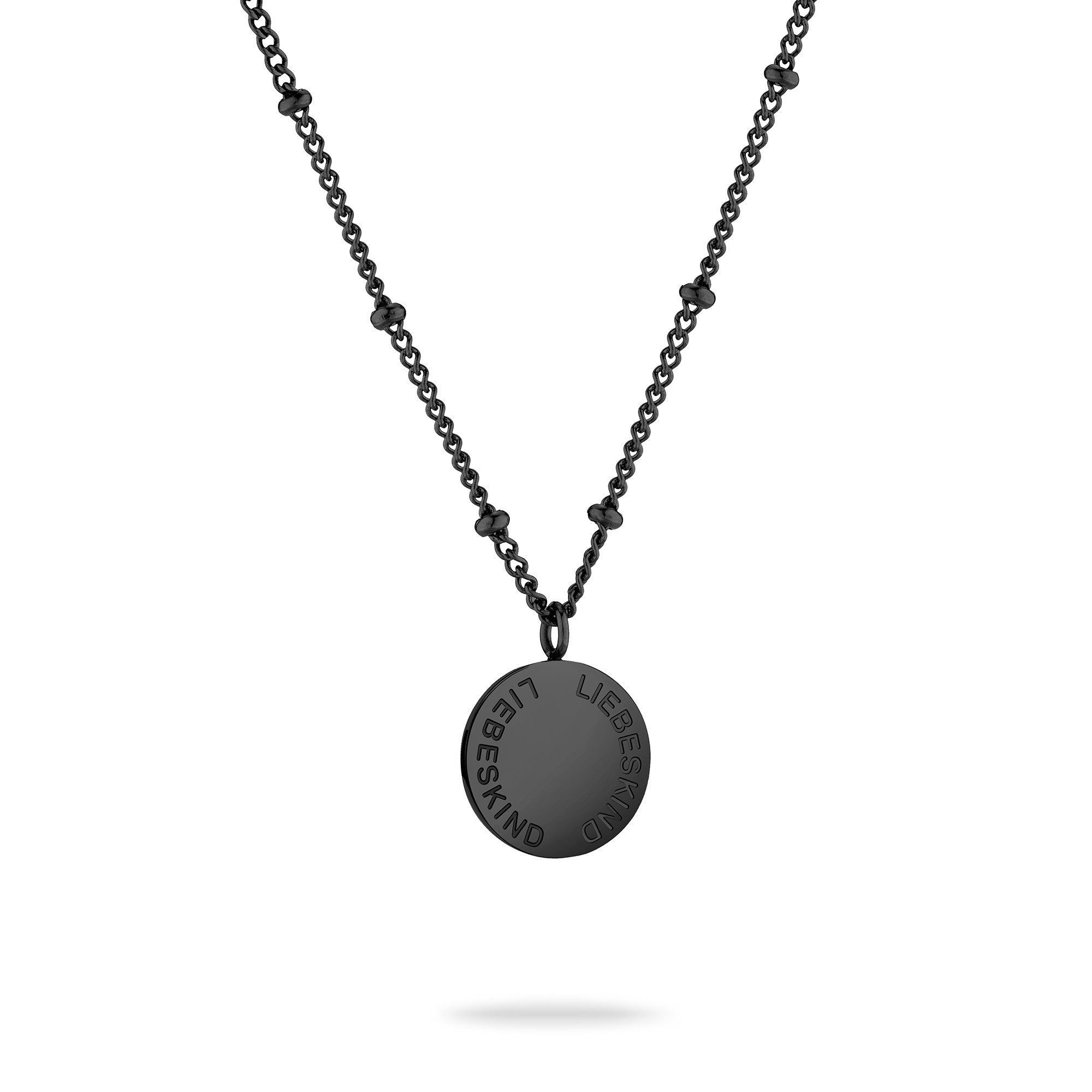 Kette mit Anhänger Logo Basic Edelstahl