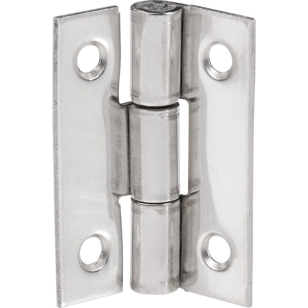 Montagezubehör Schmale Scharniere (L x B) 30 mm x 22 mm Edelstahl
