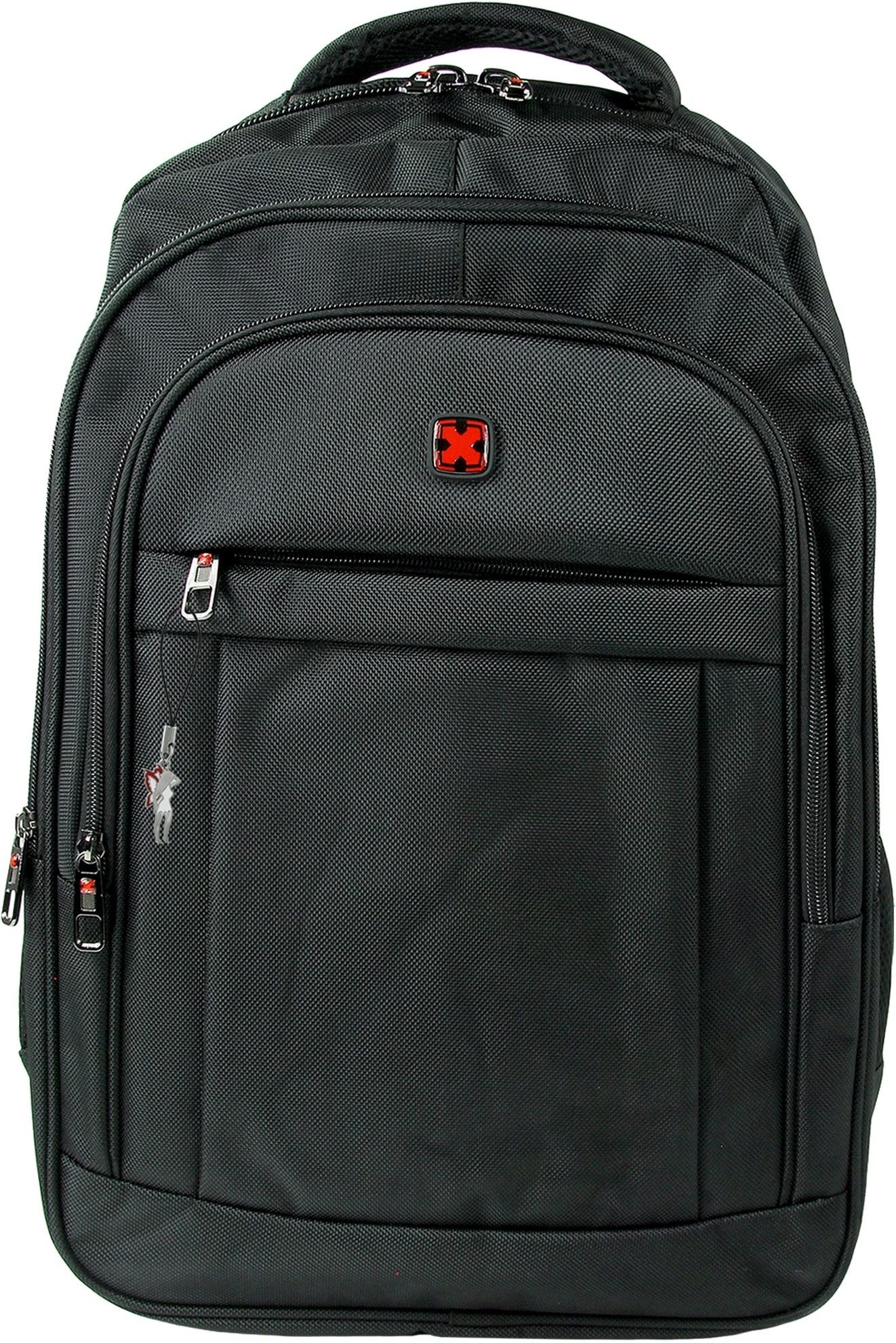 Travel N Meet Reisetasche Travel N Meet Businessrucksack, Rucksack (Freizeitrucksack), Herren Freizeitrucksack Polyester, schwarz ca. 56cm hoch