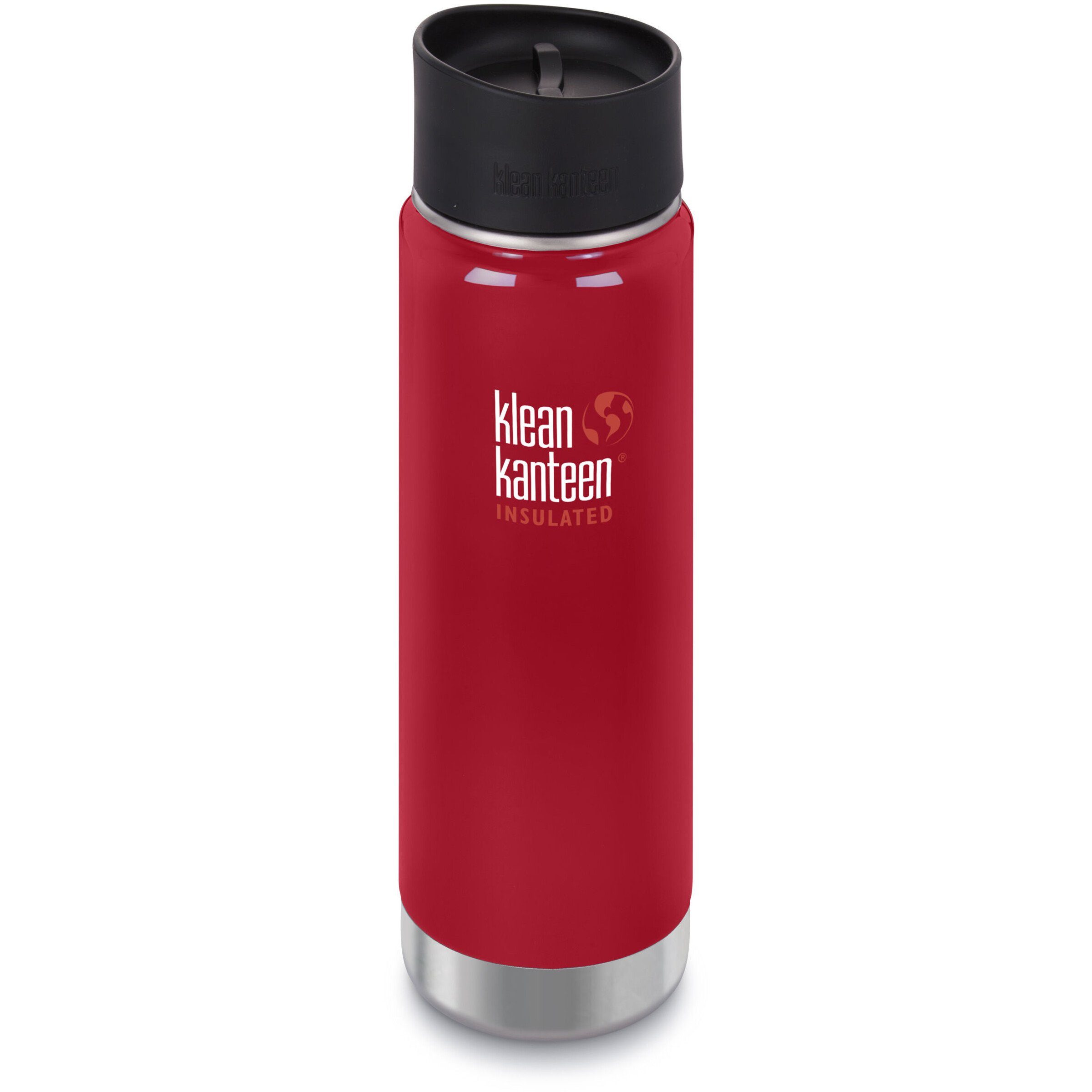 Klean Kanteen Trinkflasche Klean Kanteen 592ml rot kratzfest Kanteen®Wide VI Thermoflasche