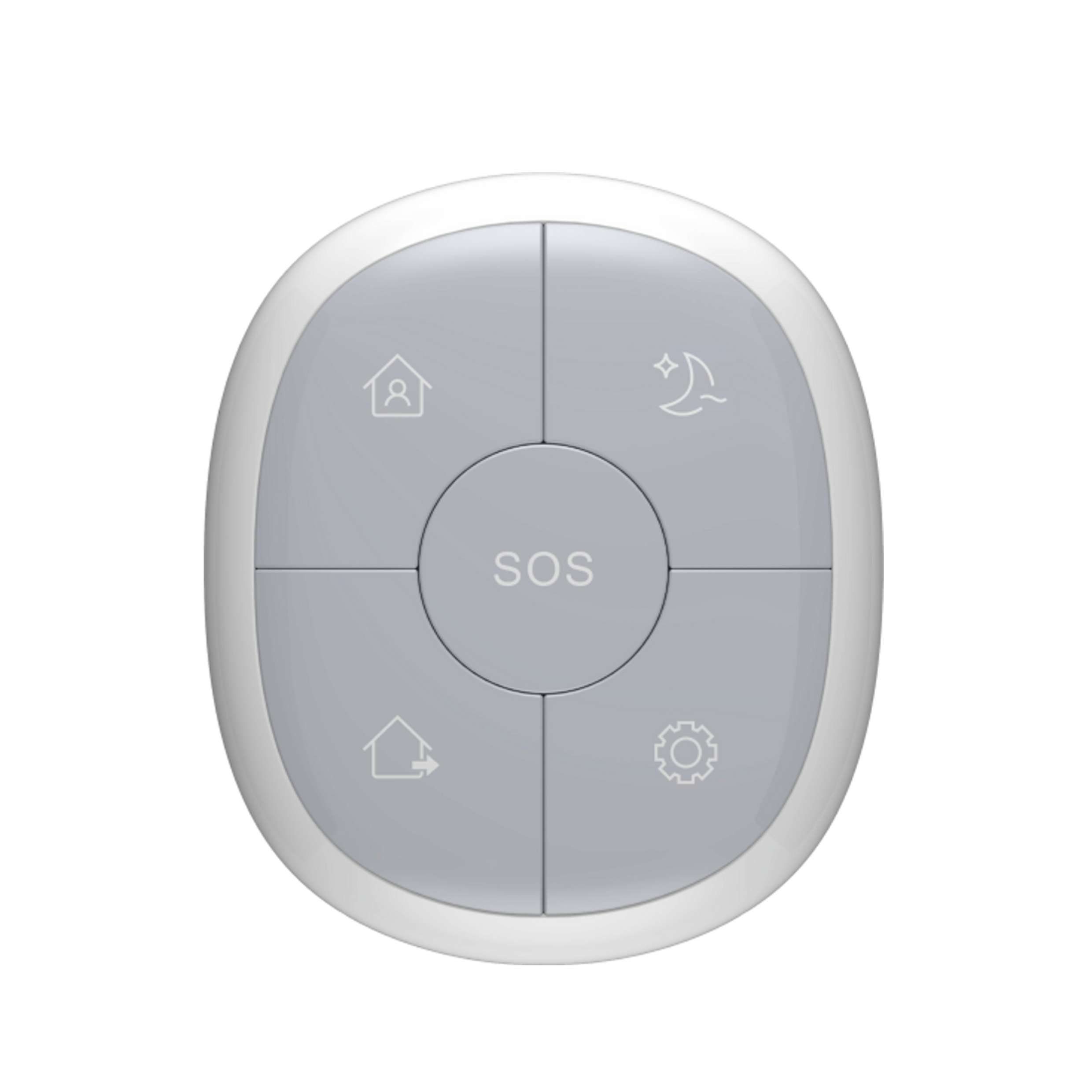 Elro SF40RE Smart-Home-Fernbedienung (4-in-1, per Knopfdruck zwischen Szenarien des Connects-Systems wechseln)