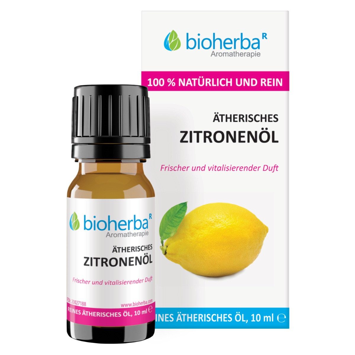BIOHERBA R Pflege-Set Bioherba Ätherisches reines Zitronenöl 10 ml, 1-tlg.