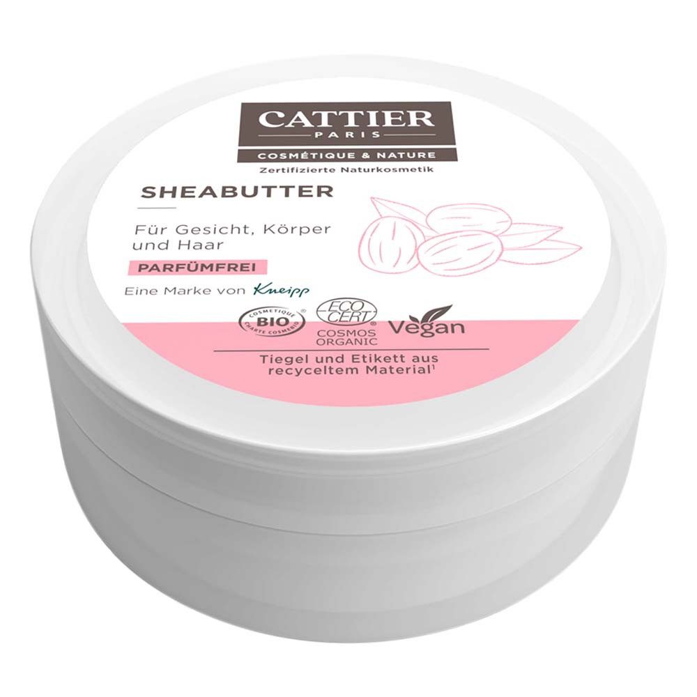 Körperbutter Sheabutter - ohne Duft Mini 20g