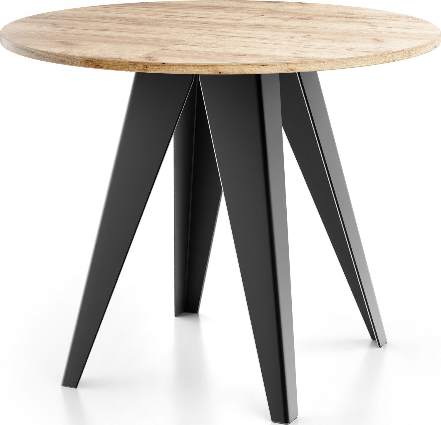 WFL GROUP Esstisch Glory (erhältlich in zwei Größen – 90/100 cm, ausziehbar günstig online kaufen