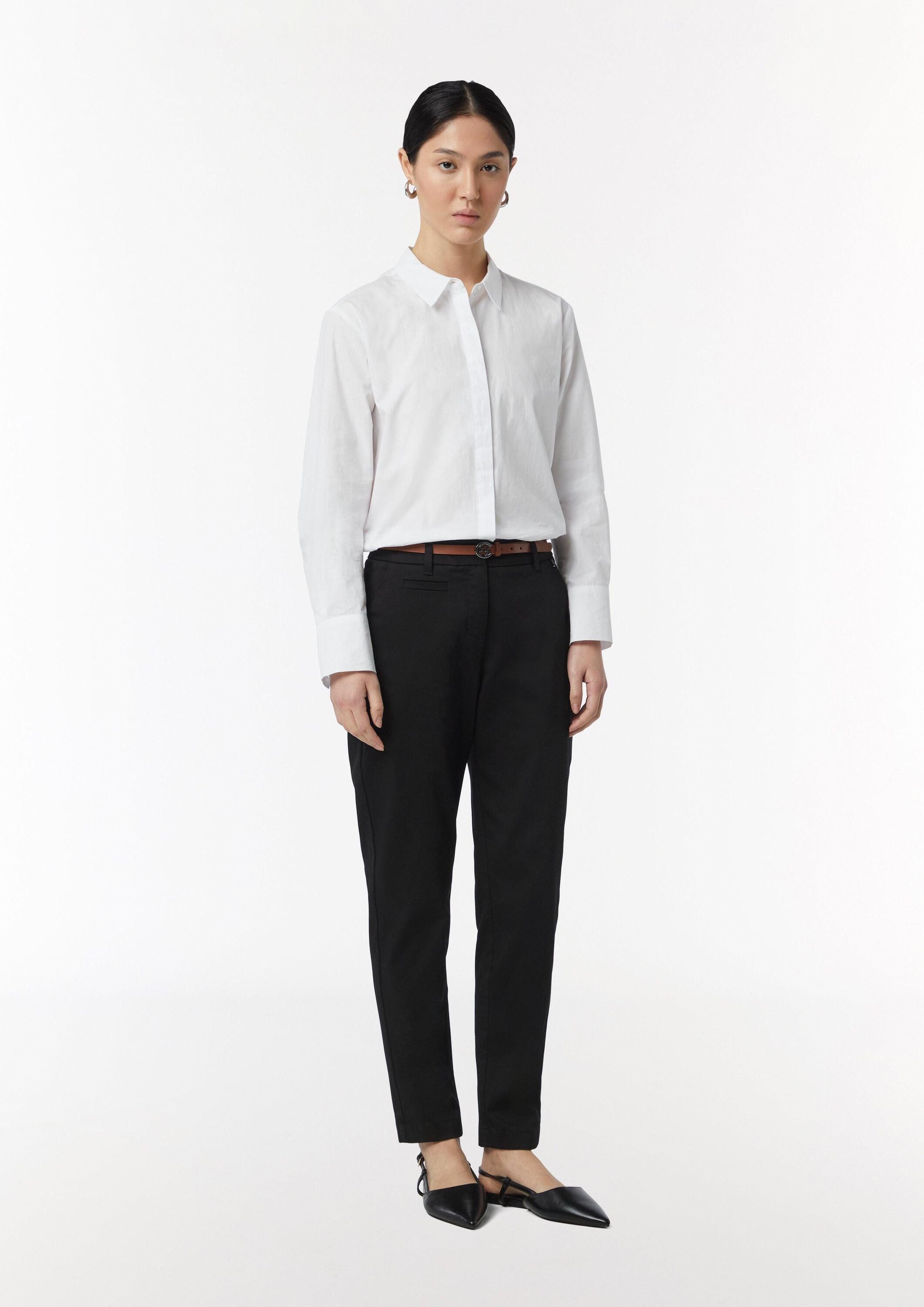 comma 7/8-Hose Hose Chino-Hose mit Gürtel günstig online kaufen