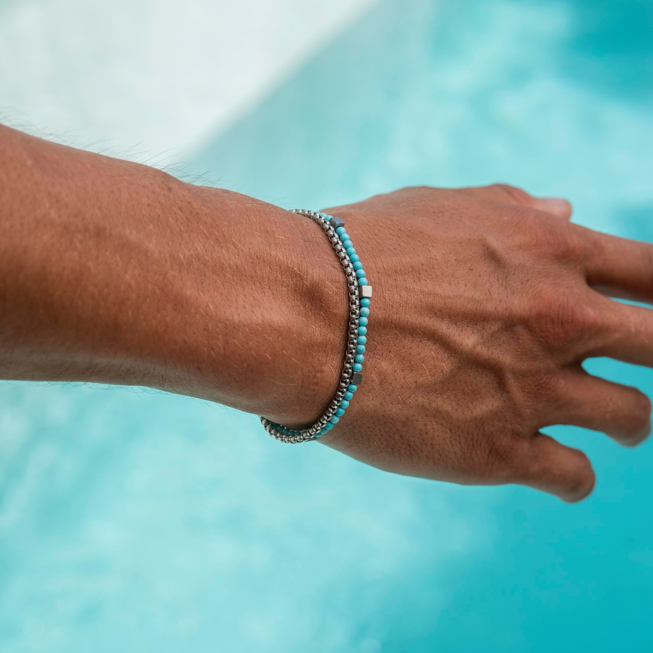 Made by Nami Armband Zweireihig Herren günstig online kaufen