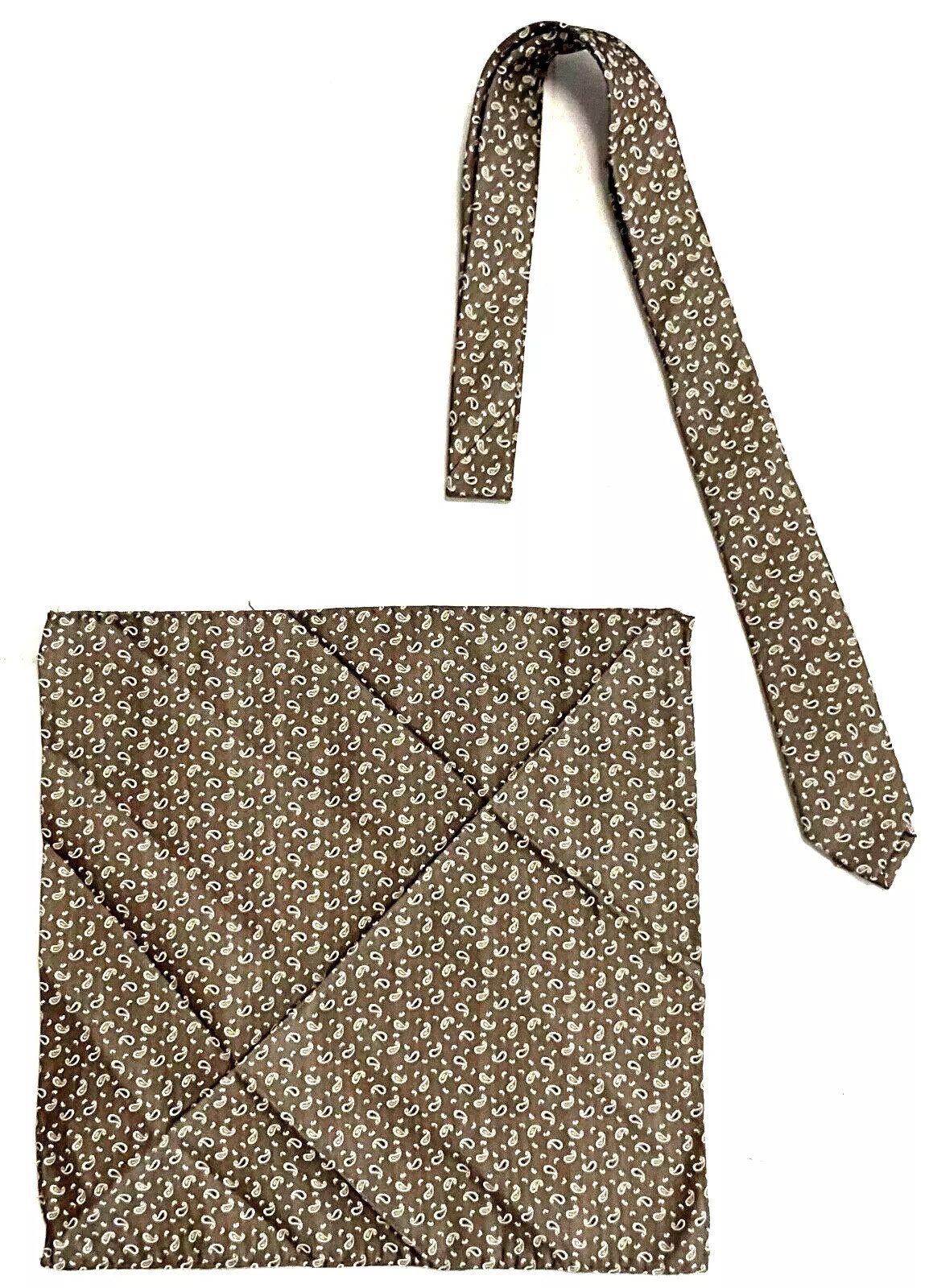 Corneliani Krawatte CC Corneliani Collection Herren krawatte und Einstecktuch Set. Paisley Muster