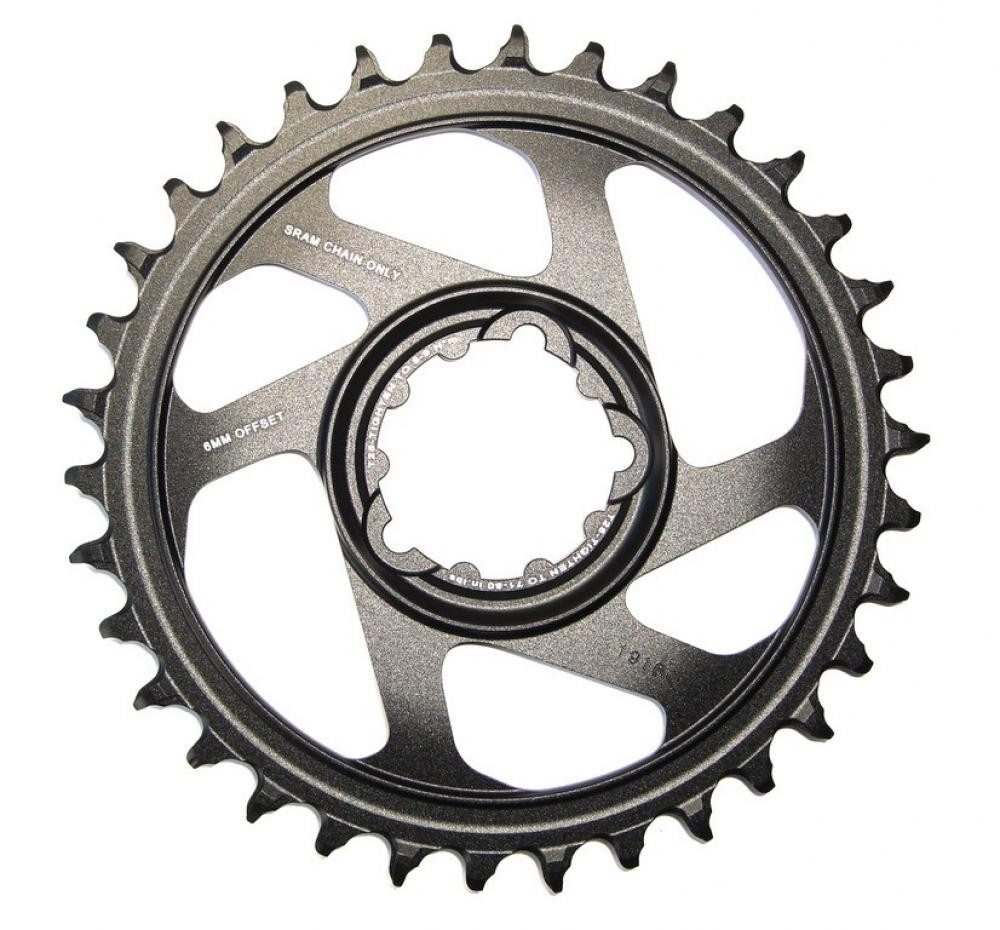 SRAM Kettenschaltung SRAM Kettenblatt X-Sync Eagle 32T / 6 mm / Aluminium / schwarz - 6 mm