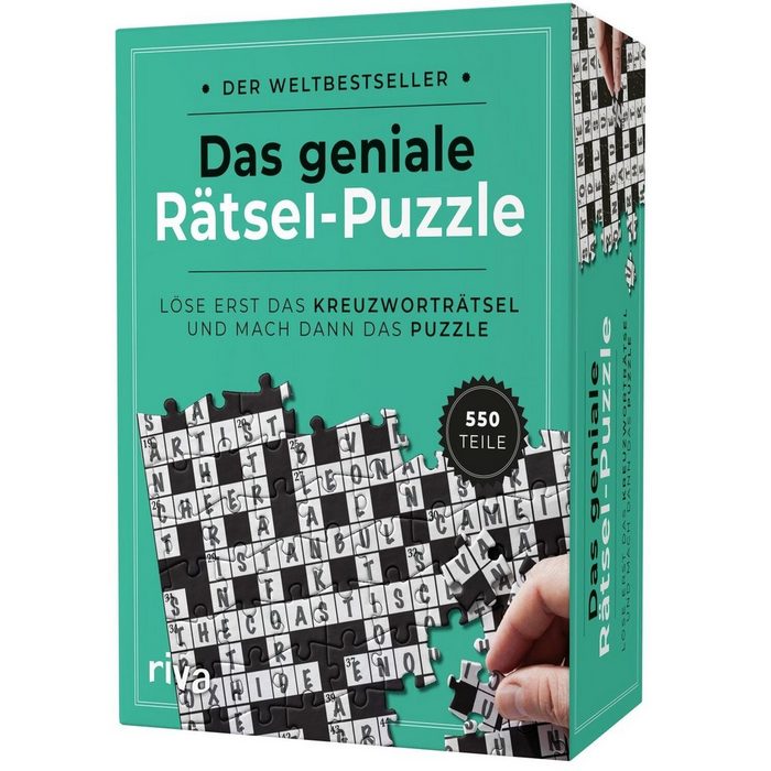 Riva Puzzle Das geniale Rätsel-Puzzle Puzzleteile