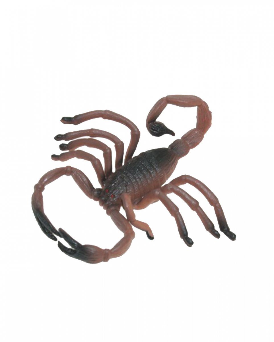 Skorpion Kleiner Dekofigur 8cm für Dekoration Horror-Shop als Kunststoff