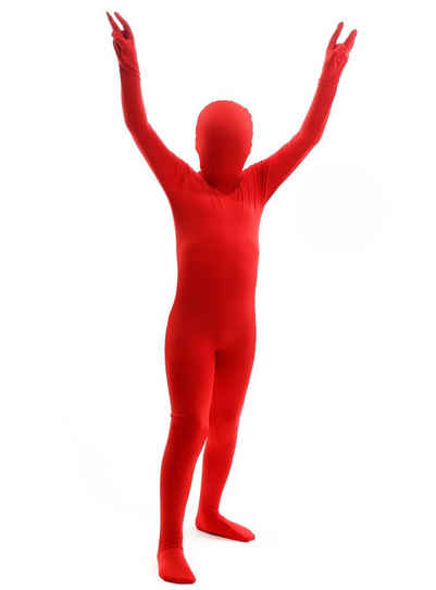 Morphsuits Kostüm Kinder rot, Original Morphsuits für Kids - die komplette Verkleidung für jedes A