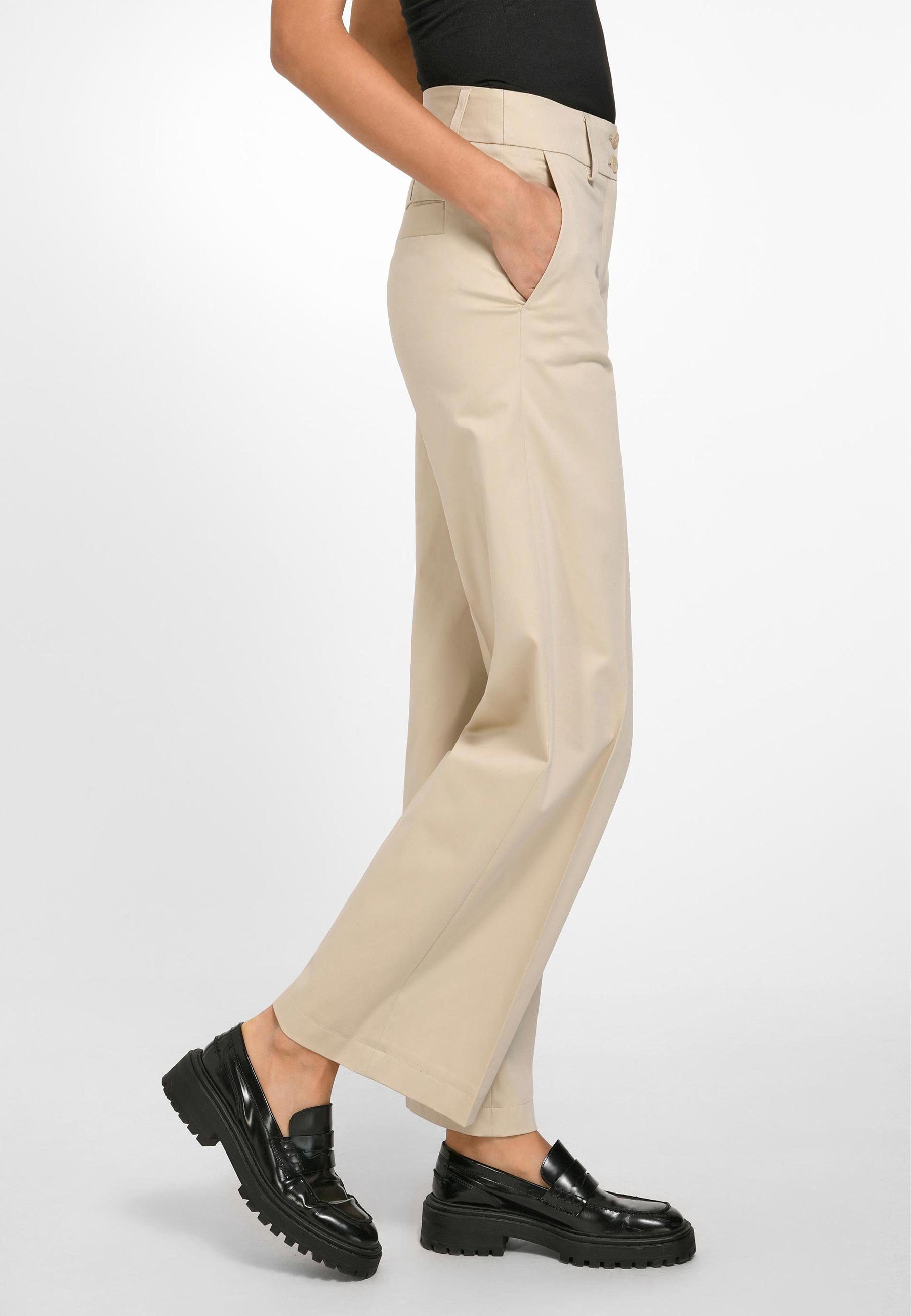 BEIGE Stoffhose Cotton St. Emile