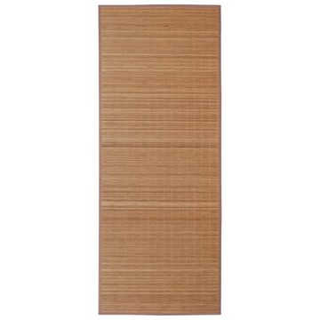 Teppich Rechteckig Brauner Bambusteppich 150 x 200 cm Teppich, vidaXL, Höhe: 200 mm