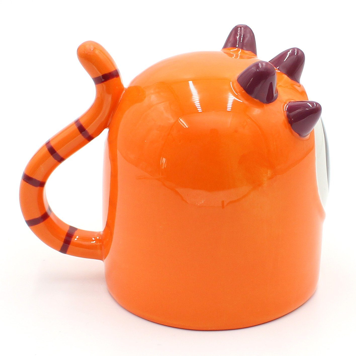 Kaffeetasse versch. Kopf Porzellan auf Dekohelden24 orange Tasse Kaffeebecher Ausführungen, Motiv