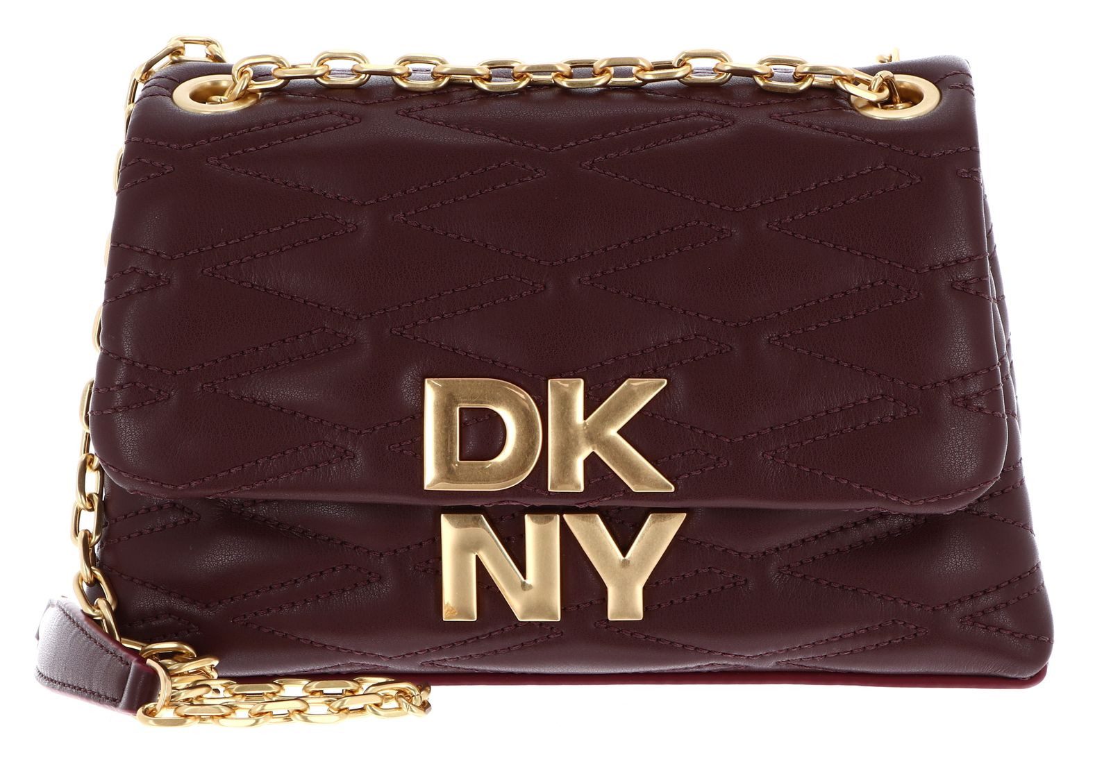 DKNY Schultertasche Shoulder Bag, aus echtem Rindsleder