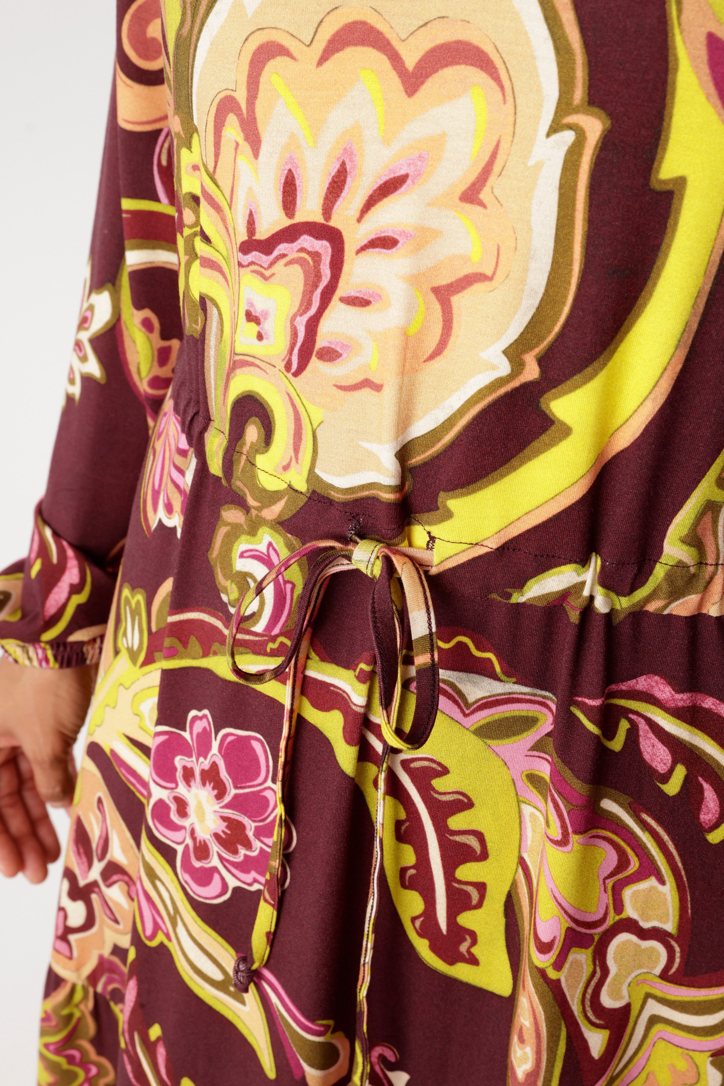 Aniston PLUS Jerseykleid mit Paisley-Druck in satten Farben - NEUE KOLLEKTION – Bild 5 von 5