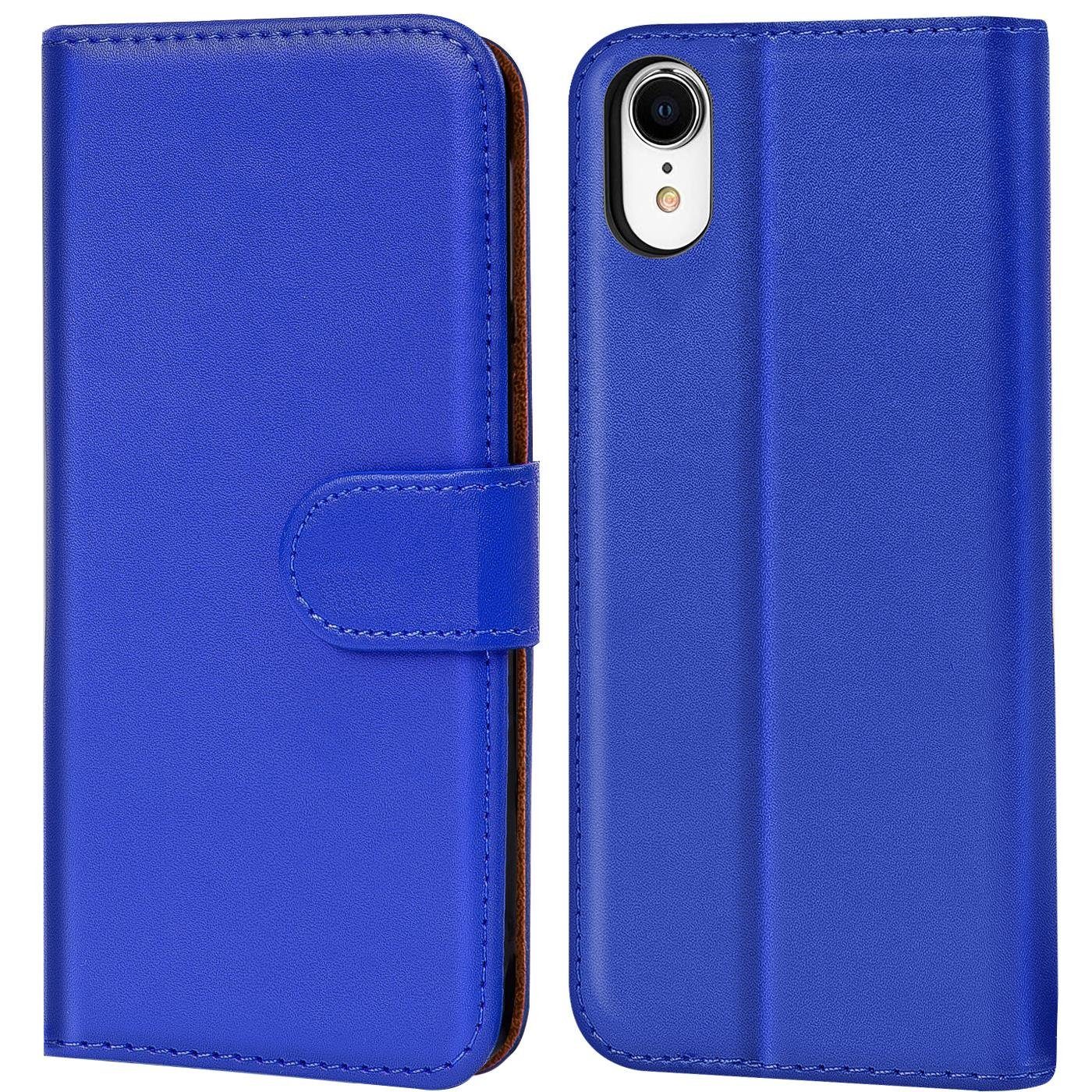 CoolGadget Handyhülle Book Case Handy Tasche für Apple iPhone XR 6,1 Zoll, Hülle Klapphülle Flip Cover für iPhone XR Schutzhülle stoßfest