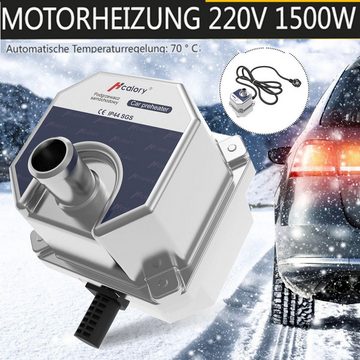 Insma Heizgerät, 1500 W, Auto Motorvorwärmer Motorheizung 85°C-130°C 220V