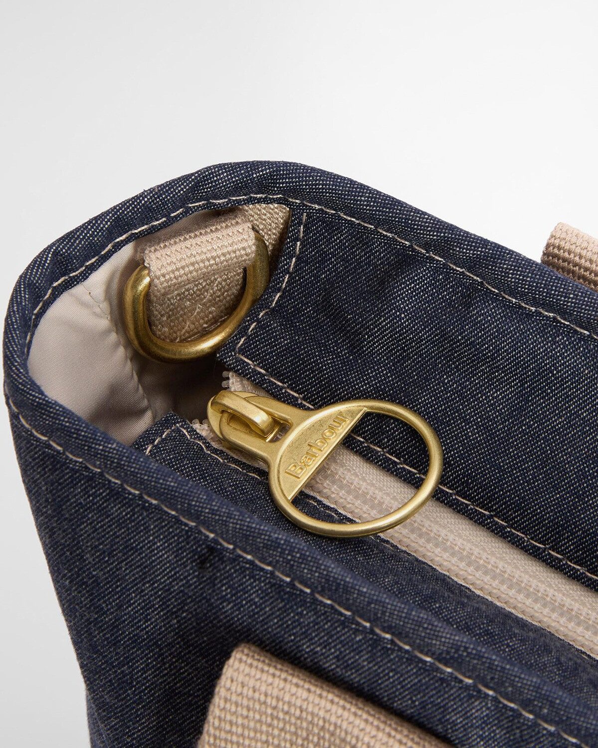 Barbour Reisetasche Tasche Mini Mya Denim Tote Bag