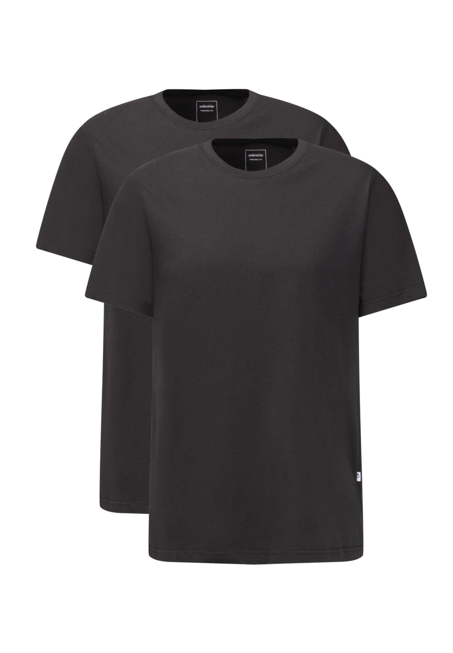 seidensticker Pyjama Schwarze Rose
