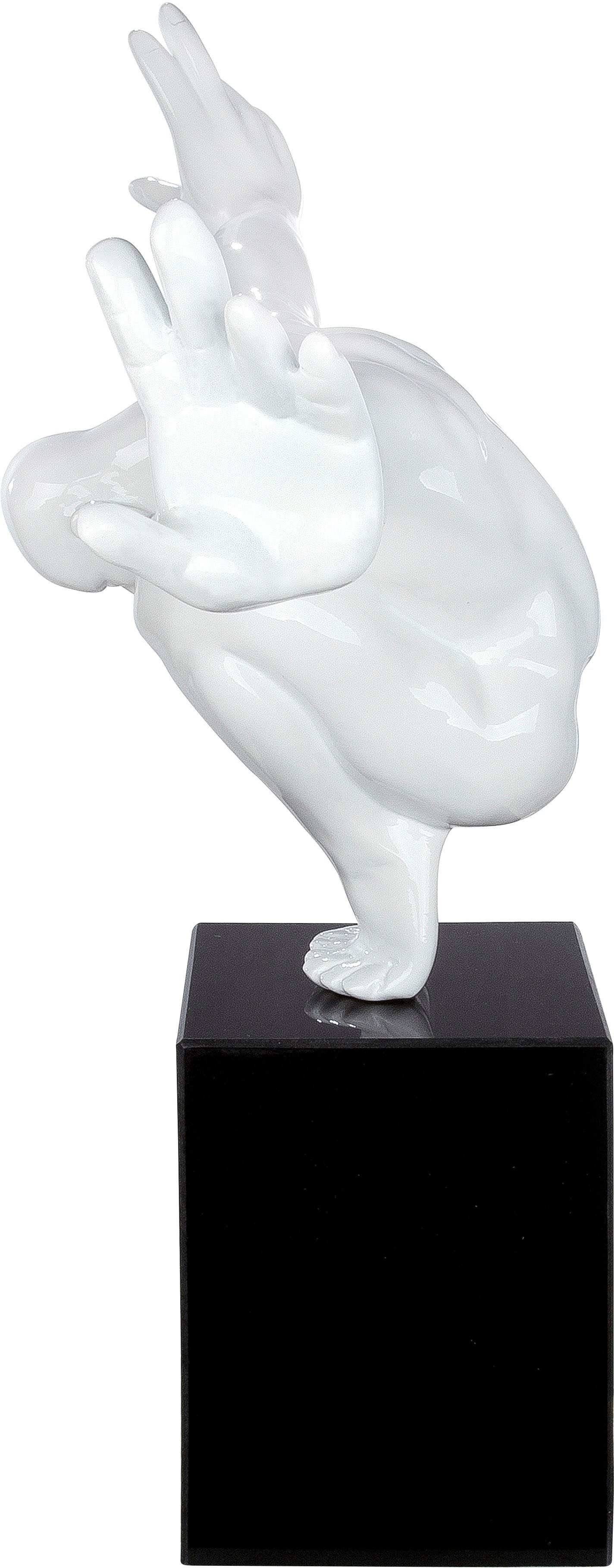 weiß Gilde Casablanca (1 St), Skulptur by auf Skulptur Marmorsäule Cliffhanger