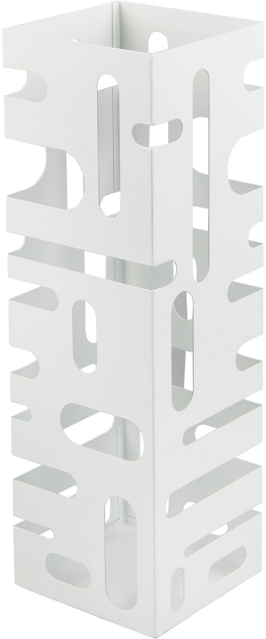 furnling Schirmständer Ira (1 St), Aufbewahrungsbox für Schirme, platzsparend, weiß, Höhe 49 cm