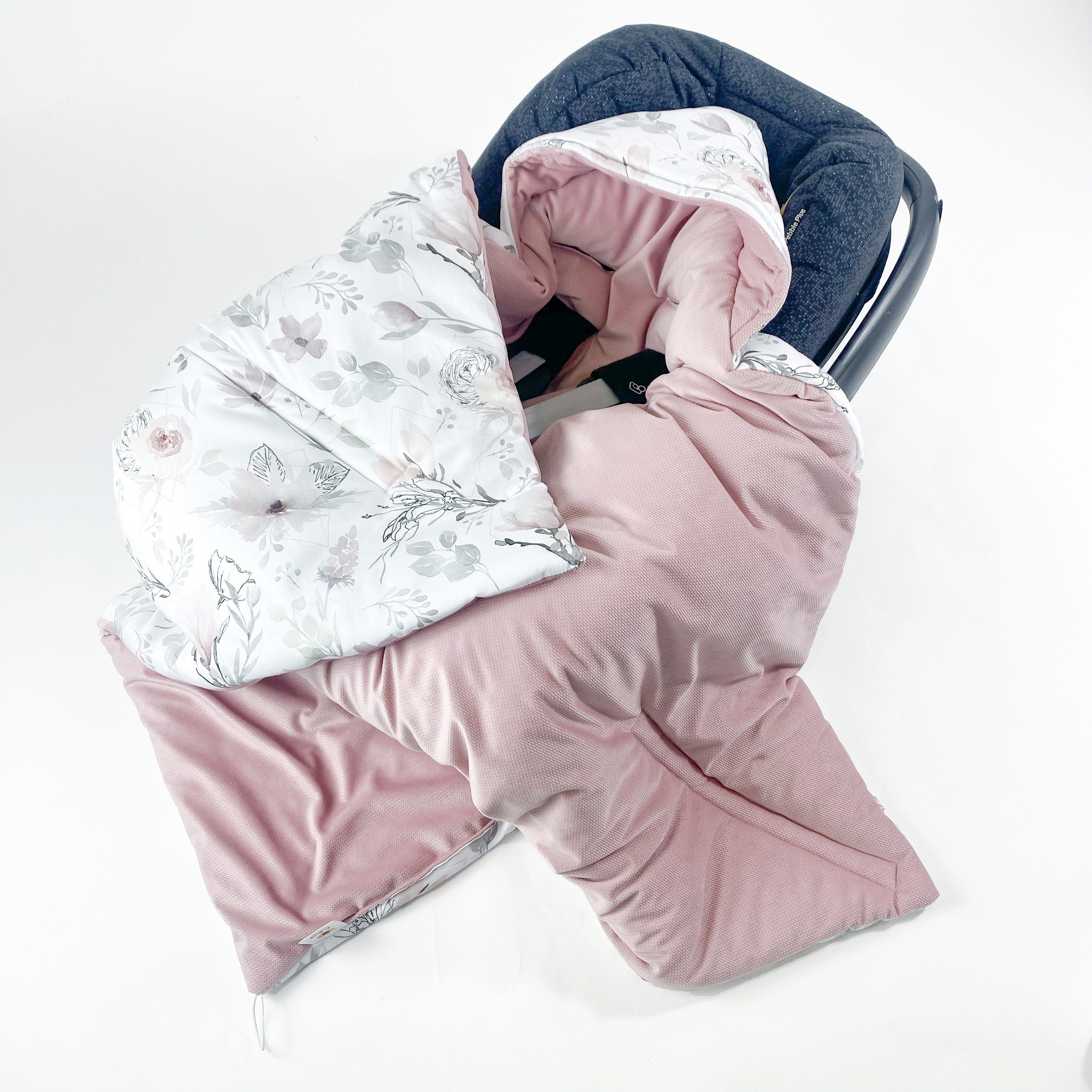 Einschlagdecke Babyschale Autositz mit Klettverschluss, 0-6 günstig online kaufen