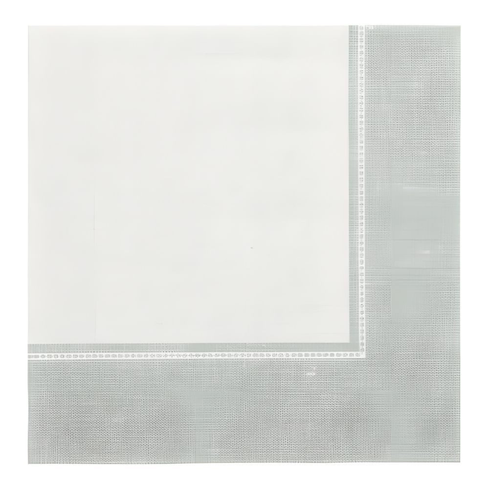 PAPSTAR Papierserviette 50 x ROYAL Collection 1/4-Falz 40 cm x 40 cm jadegrün Linum