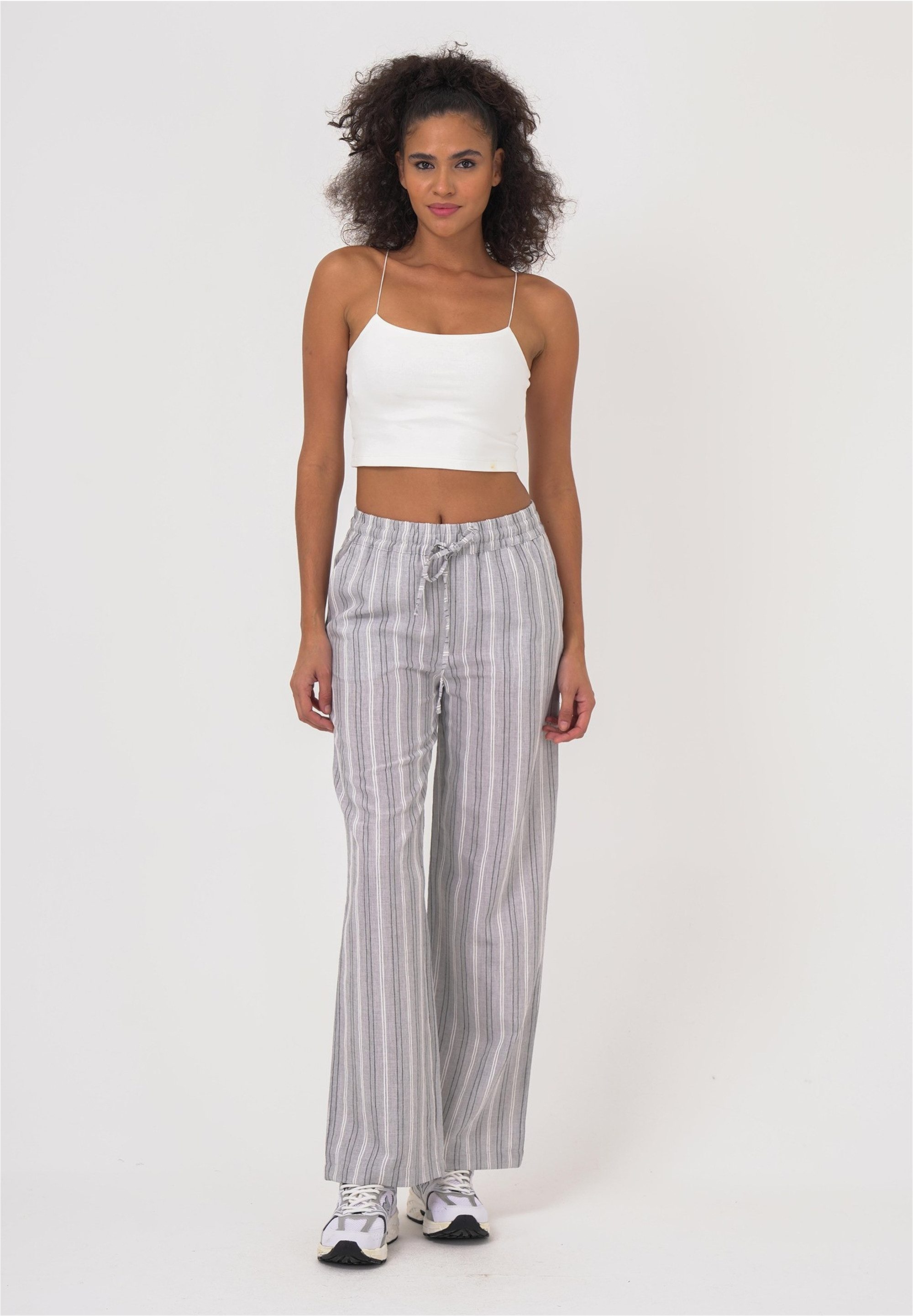 freshlions Stoffhose Giselle (1-tlg) in tollem Streifen-Design günstig online kaufen