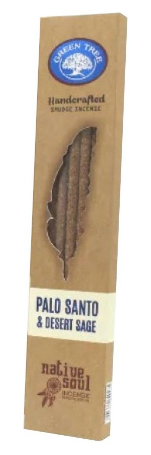 Green Tree Räucherstäbchen Green Tree Native Soul Smudge Incense "Palo Santo & Desert Sage" 15gr.